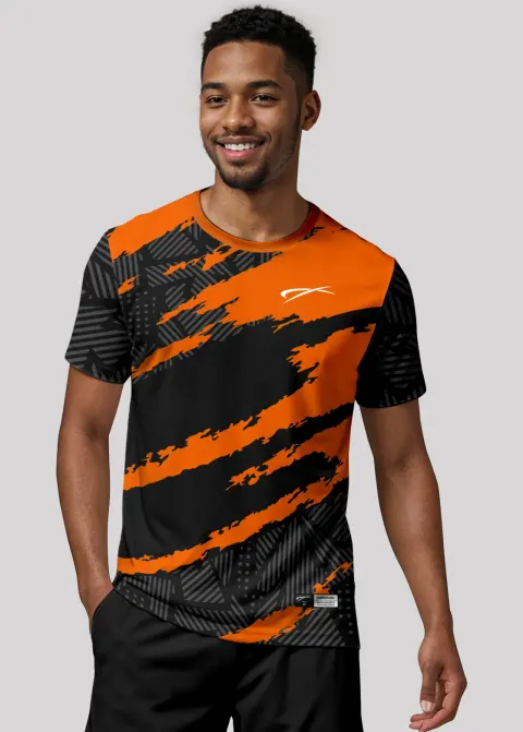 Camiseta Aeroflex Dry Fit Masculina Treino Proteção UV Storm Fury