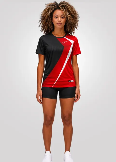 Camiseta Aeroflex Dry Fit Feminina Treino Proteção UV Velocity Slash