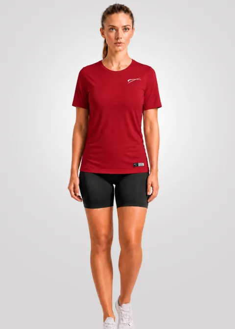 Camiseta Poliamida Furadinha Feminino Treino