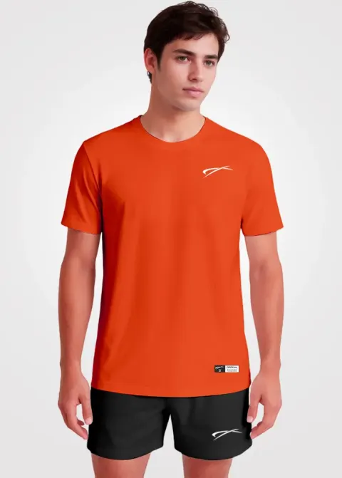 Camiseta Poliamida Furadinha Masculina Treino