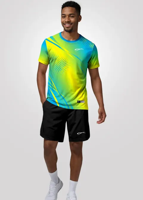 Camiseta Aeroflex Dry Fit Masculina Treino Proteção UV Motion Breeze
