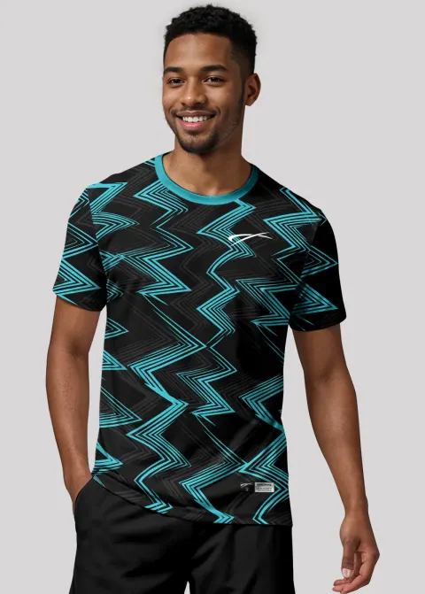 Camiseta Aeroflex Dry Fit Masculina Treino Proteção UV Storm Circuit