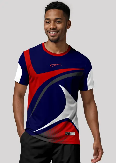 Camiseta Aeroflex Dry Fit Masculina Treino Proteção UV Motion Orbit