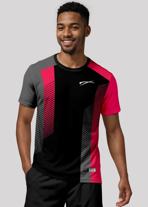Camiseta Aeroflex Dry Fit Masculina Treino Proteção UV Velocity Fusion